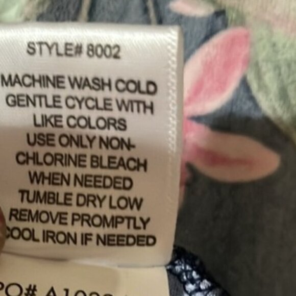 NWOT Market & Spruce Tropical Floral Faux Wrap Sleeveless Maxi Dress Size Medium - Picture 11 of 11